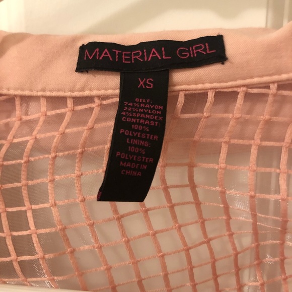 Material Girl Pink Blazer/Jacket - Picture 4 of 5